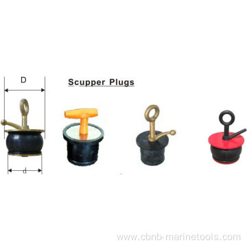 Ship's Brass Scupper Plug